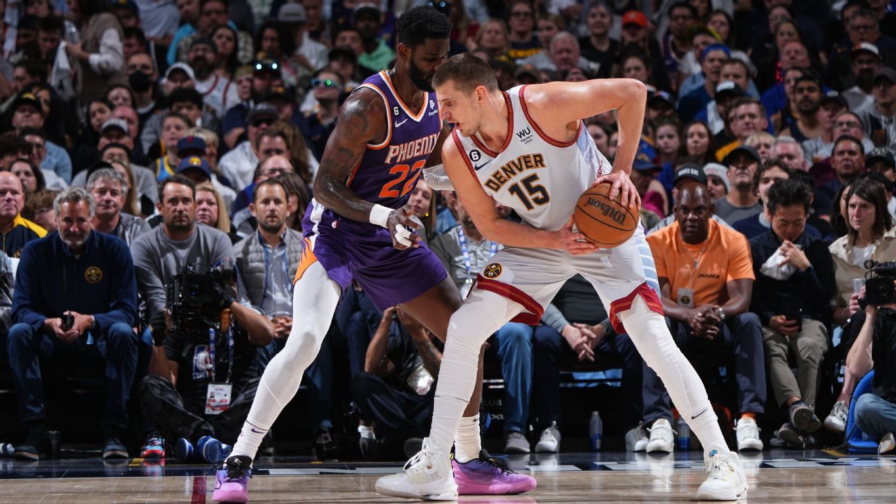 O Nuggets venceu o triplo-duplo WCF de Nikola Jokic