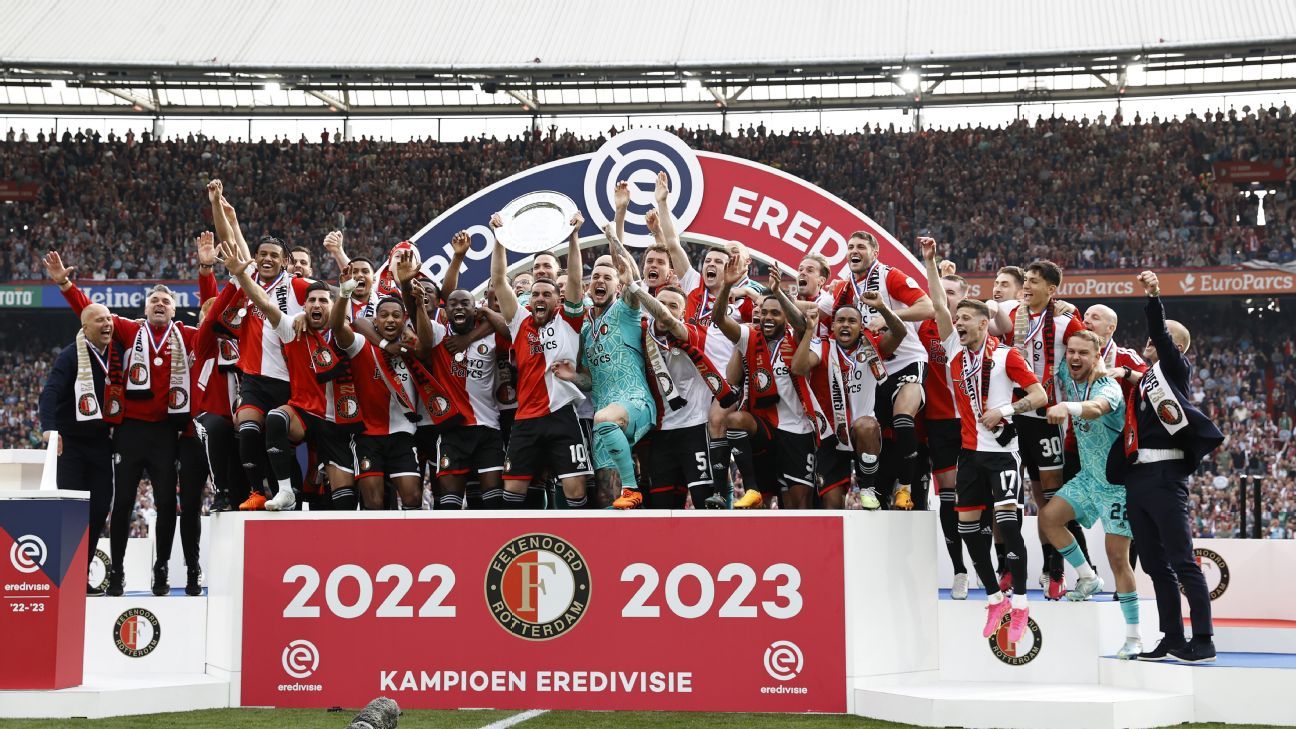 Feyenoord Kampioen Van Het Seizoen 20222023 Espn