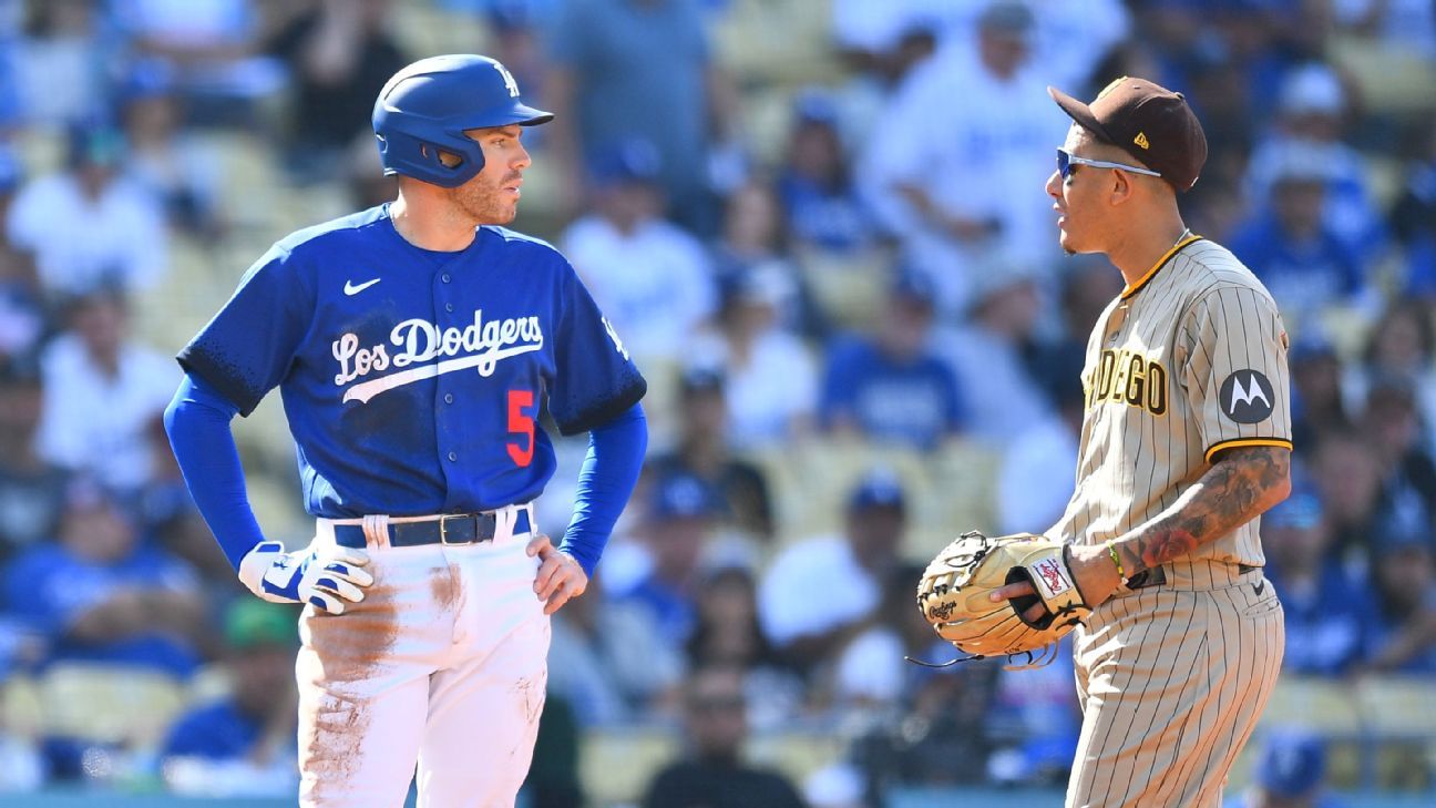 The state of Los Angeles Dodgers, San Diego Padres so far - ESPN