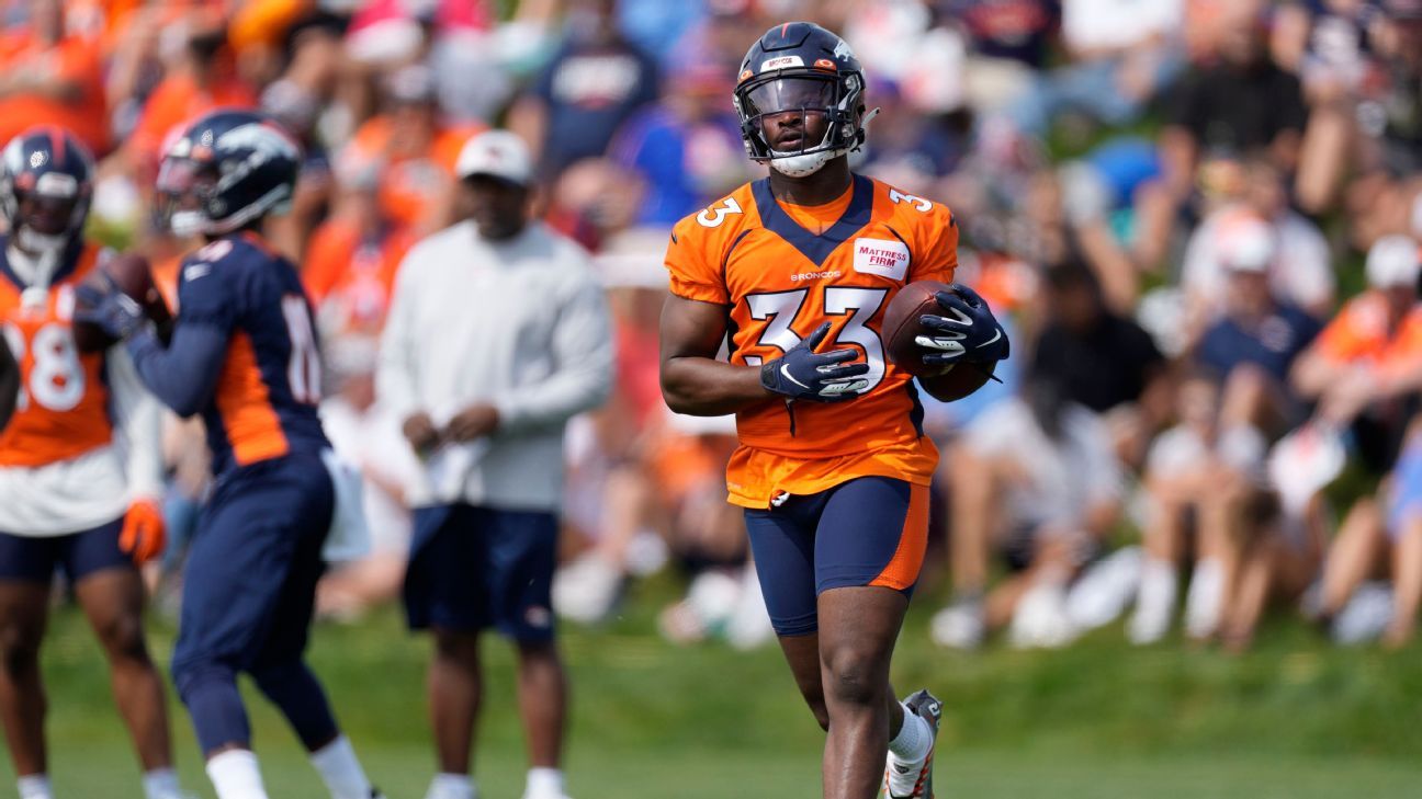 A look at the Broncos running back positional depth