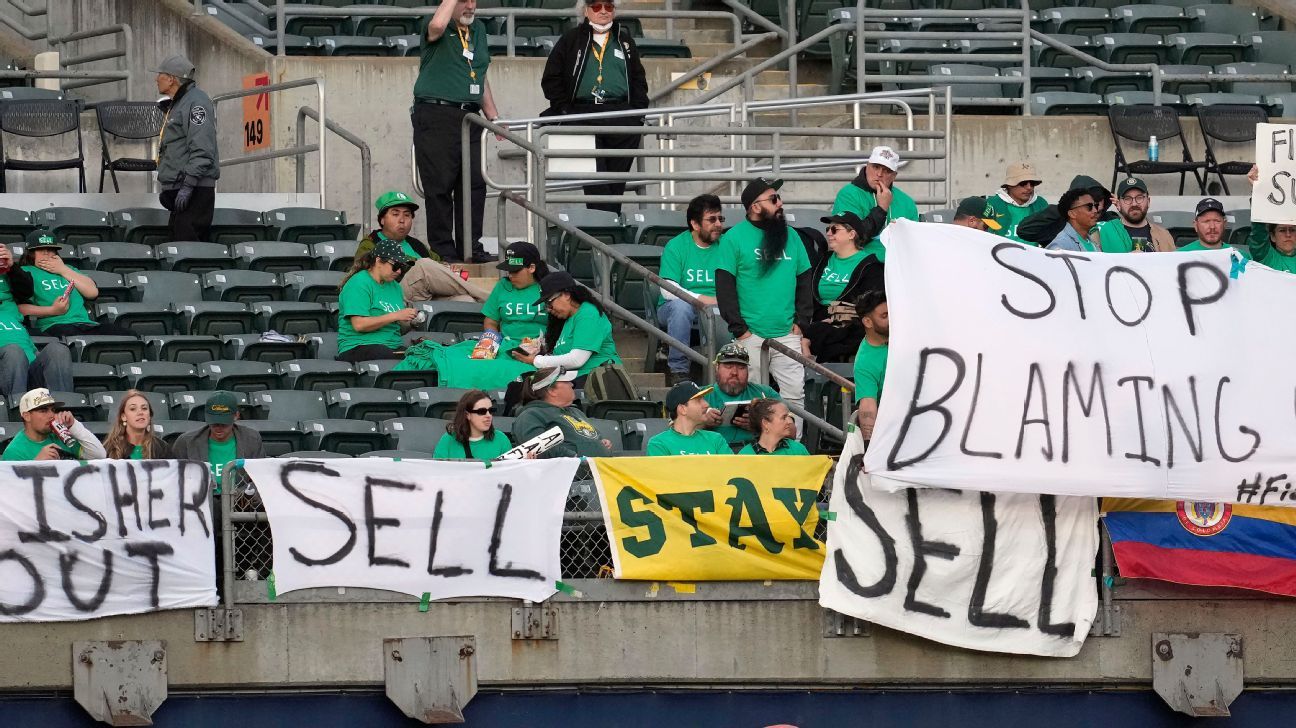 Oakland A's fans aren't going down without a fight