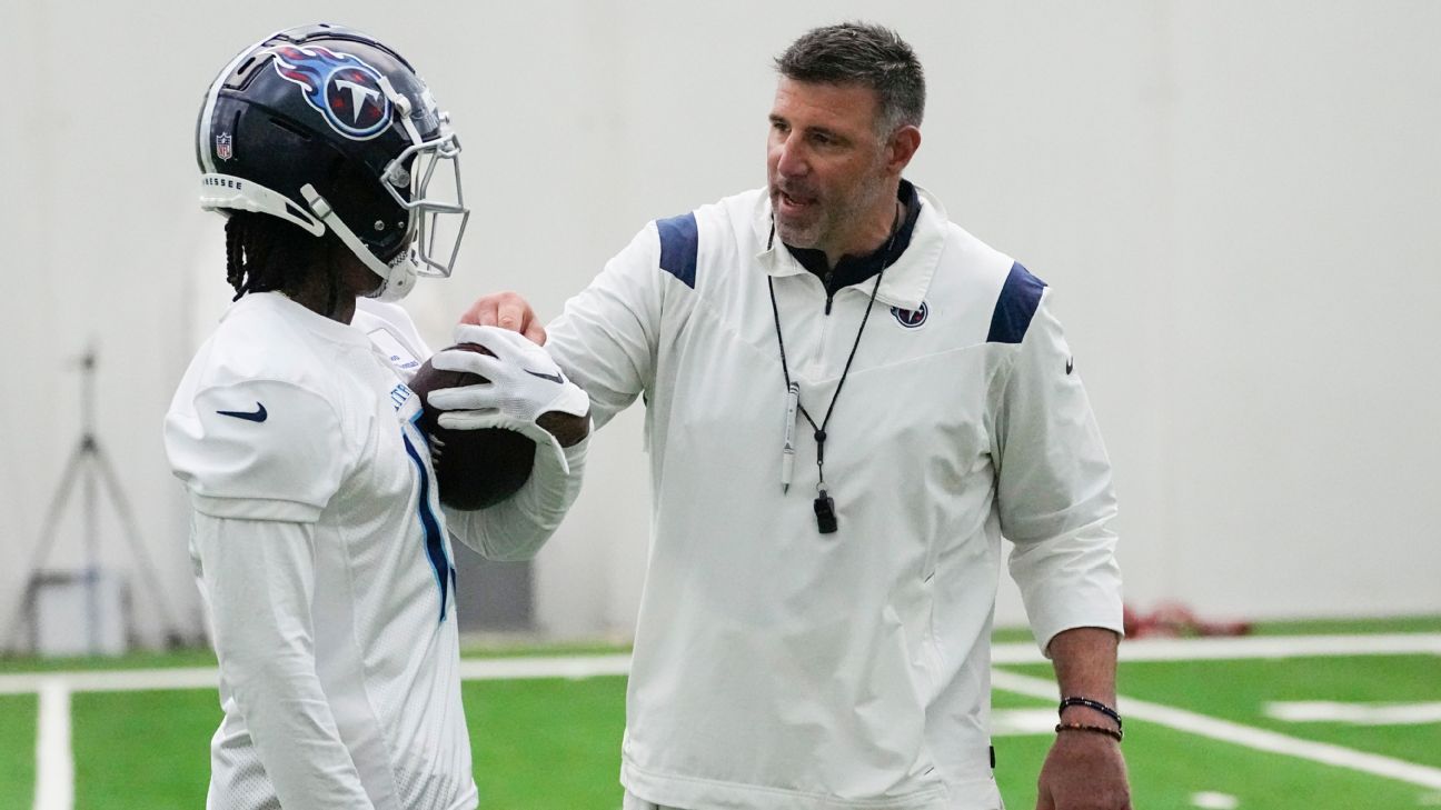 Titans coach Mike Vrabel explains what he'll evaluate this offseason