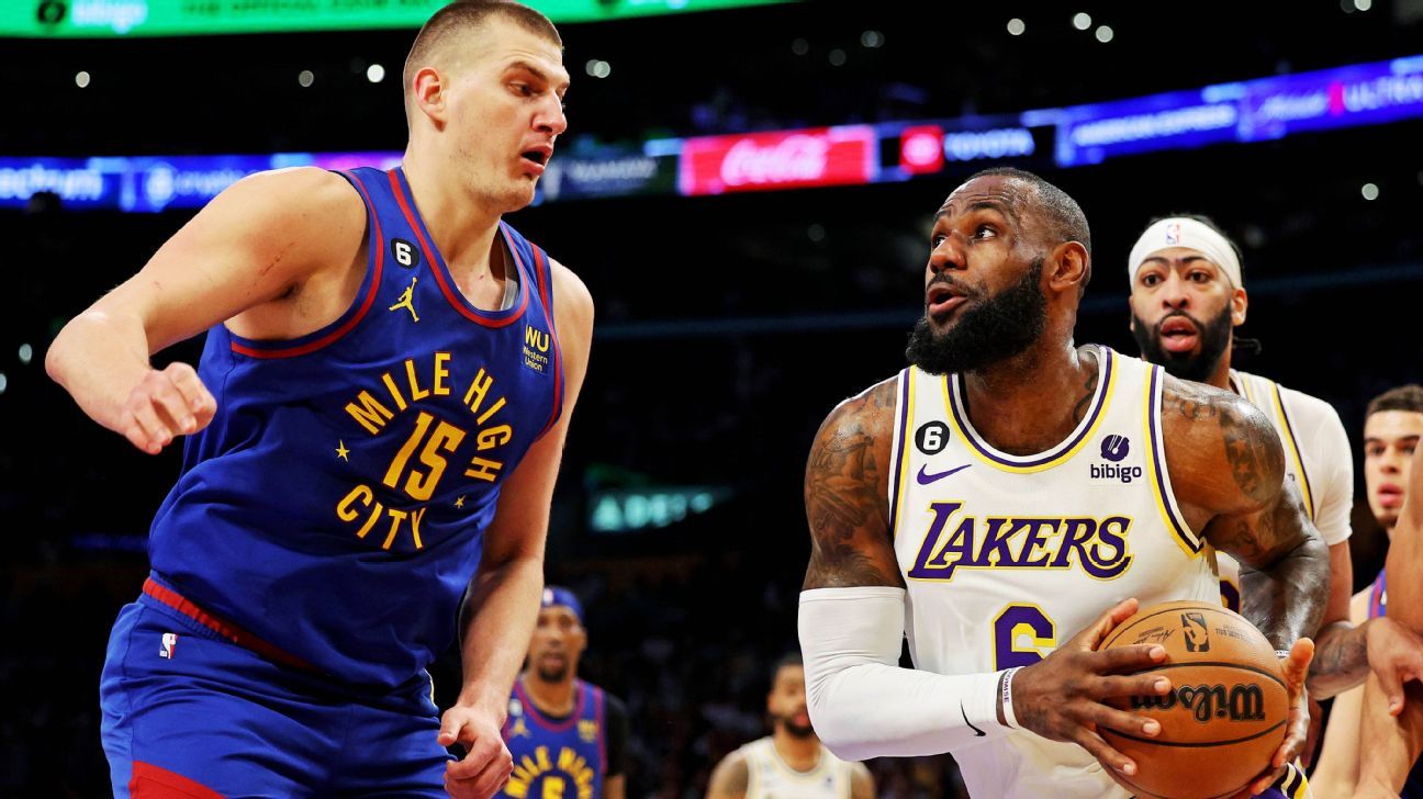 Superado pelo Nuggets novamente na embreagem, o Lakers enfrentou uma desvantagem de 3 a 0