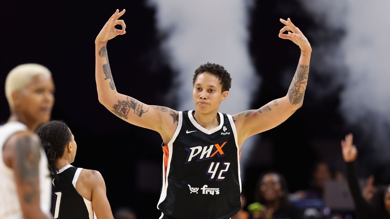 Free agent Brittney Griner re-signs with WNBA's Mercury - ESPN