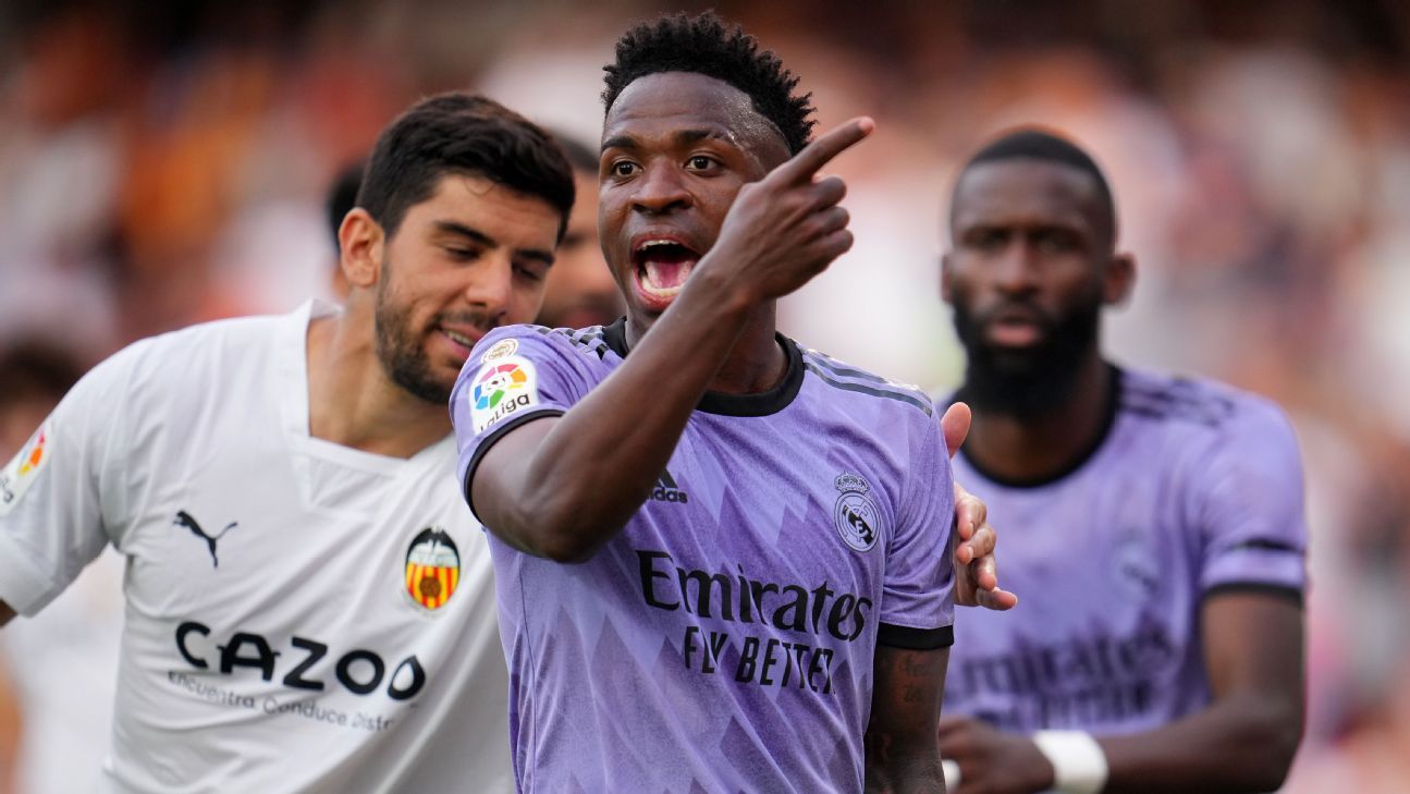 Le Real Madrid dénonce les crimes haineux contre Vinicius