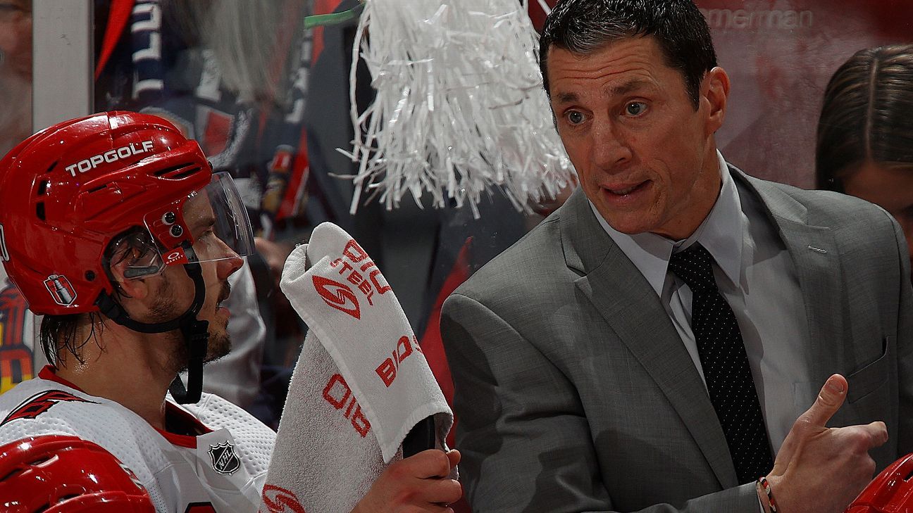 Hurricanes legend/head coach Rod Brind'Amour is still an absolute