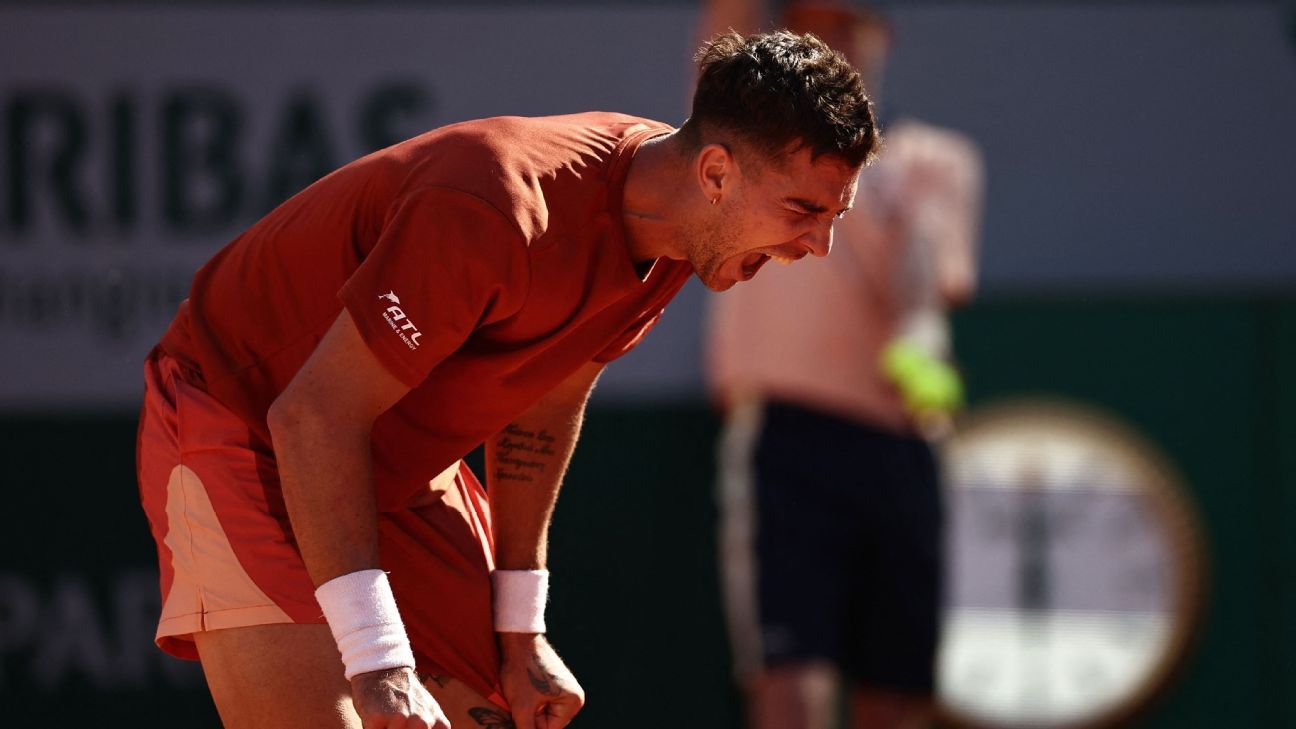 Thanasi Kokkinakis outlasts Wawrinka in French Open epic ESPN