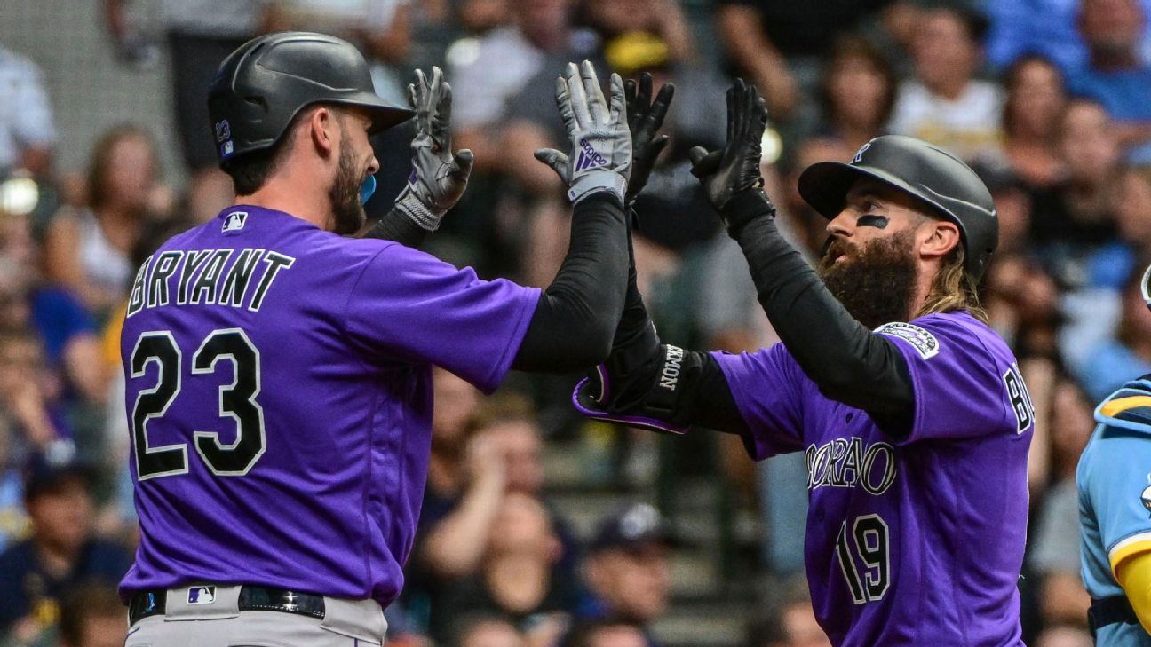 Rockies reinstate OF Charlie Blackmon from 10-day IL