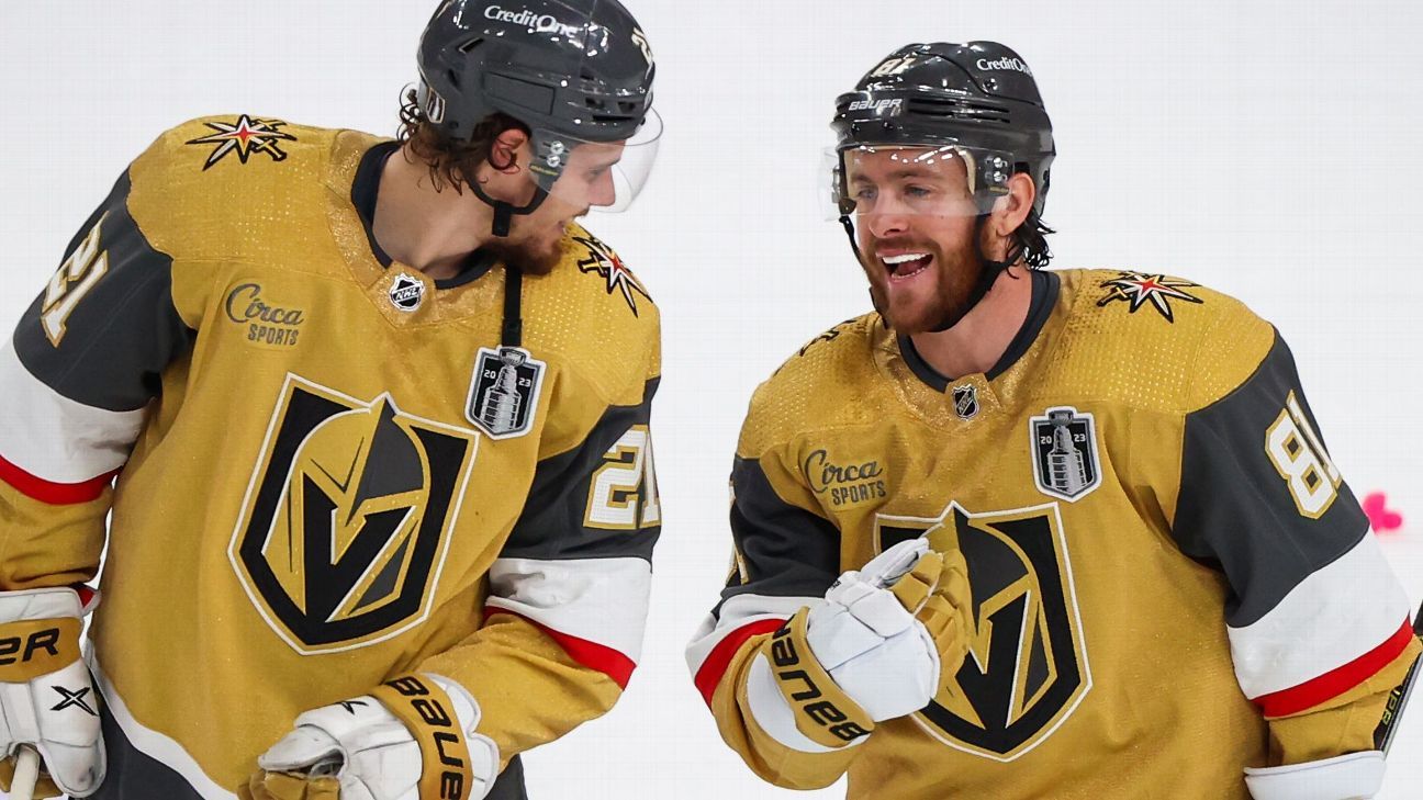 Golden Knights' Adin Hill, Zach Whitecloud join Battle for Vegas