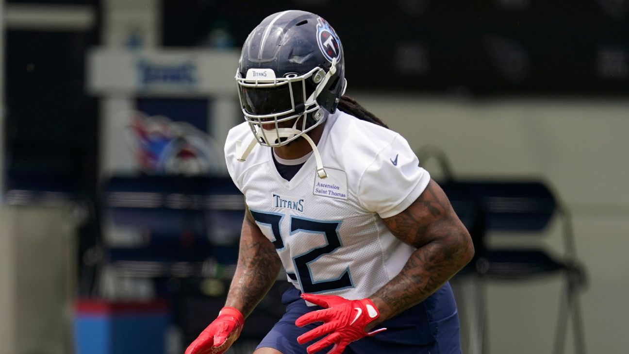 Derrick Henry firma por 4 años con los Titanes de Tennessee