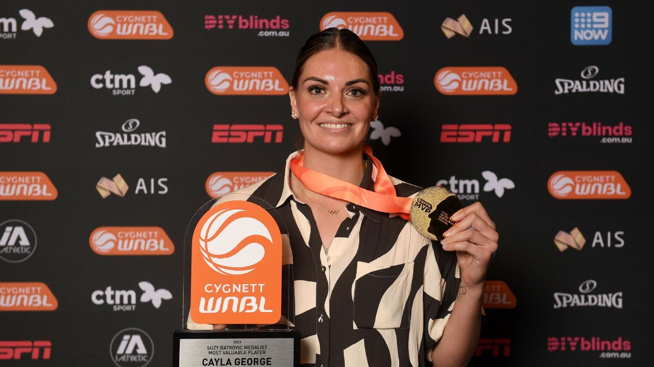 Australian Opal, WNBL champion and soon-to-be mum: Cayla George just keeps  on winning