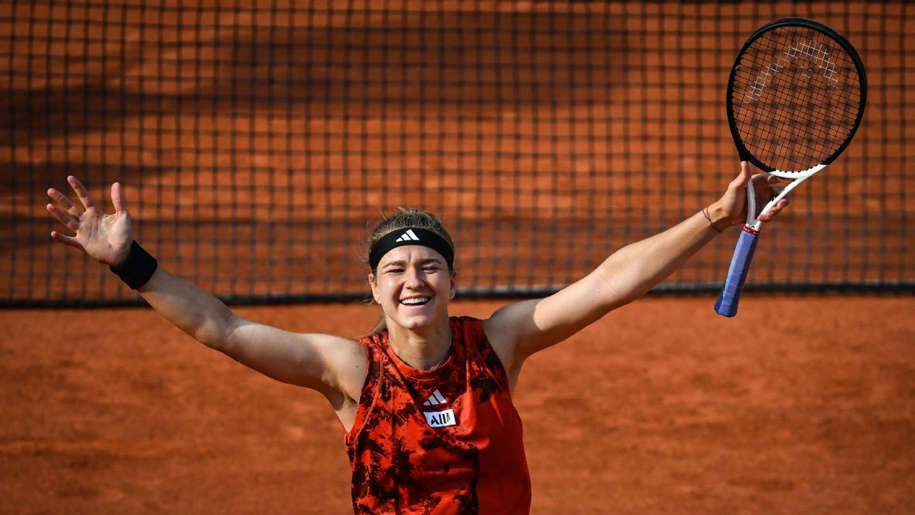 Karolina Muchova, finaliste de Roland-Garros, opérée au poignet droit