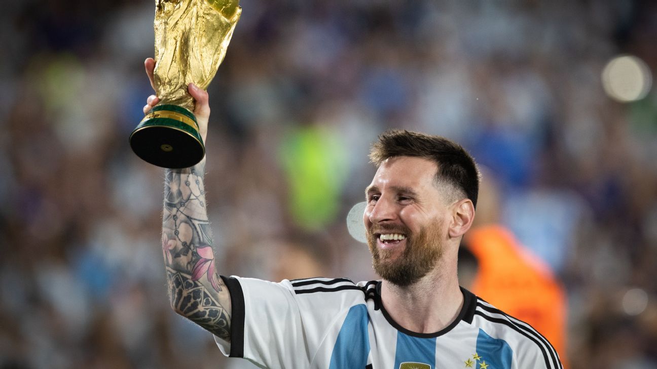 Argentina will not use Lionel Messi's No. 10 shirt in friendlies - Barca  Blaugranes