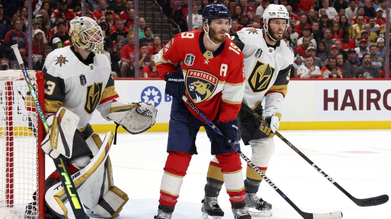 Panthers rally, top Golden Knights 3-2 in OT of Game 3 of Stanley