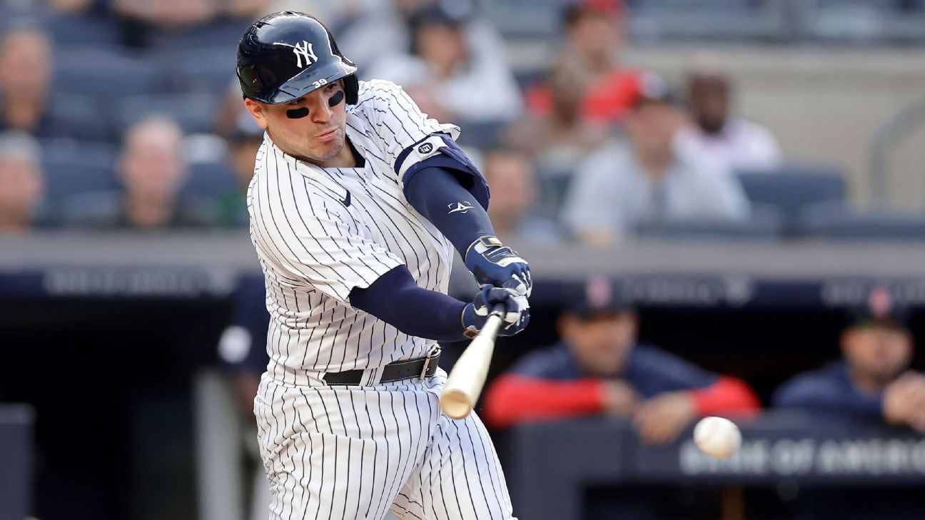 New York Yankees star Aaron Judge takes BP, fields on Wednesday