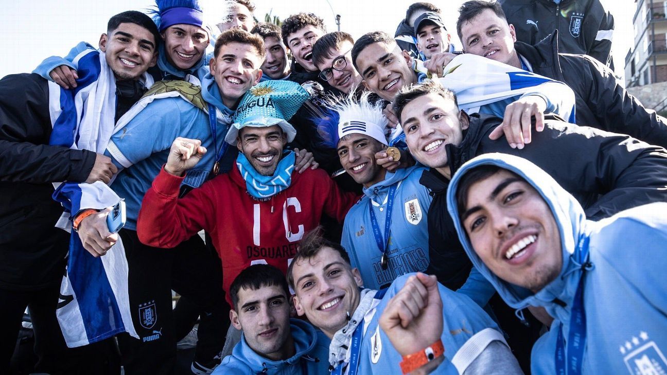 Del festejo celeste, By Selección Uruguaya de Fútbol