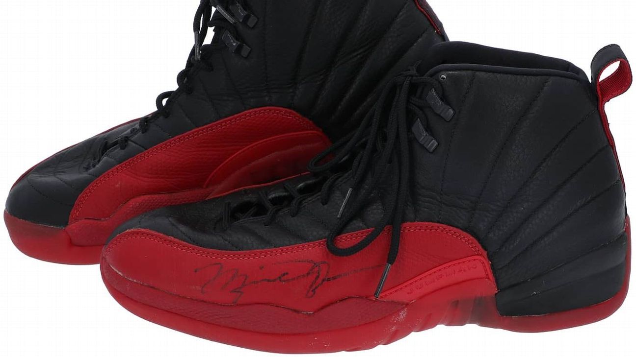 Michael Jordan's 'Flu Game' sneakers from 1997 Finals sell for