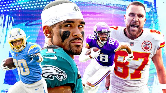 Fantasy football rankings: Printable standard cheat sheets of position  ranking for 2023 drafts - DraftKings Network