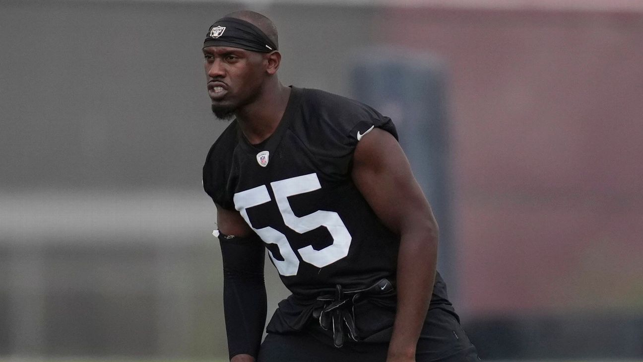 Cardinals free agent Chandler Jones joining Raiders on 4-year deal