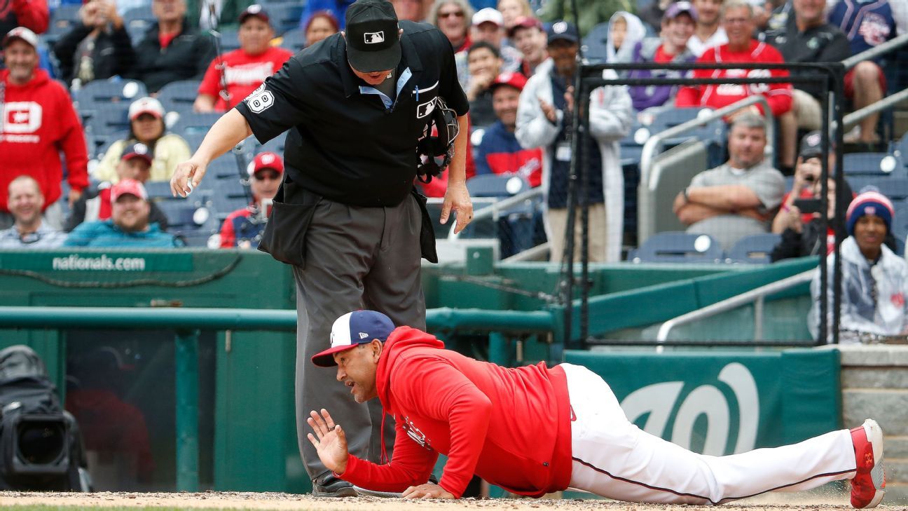 Washington Nationals' Davey Martinez on the plan for fans in the