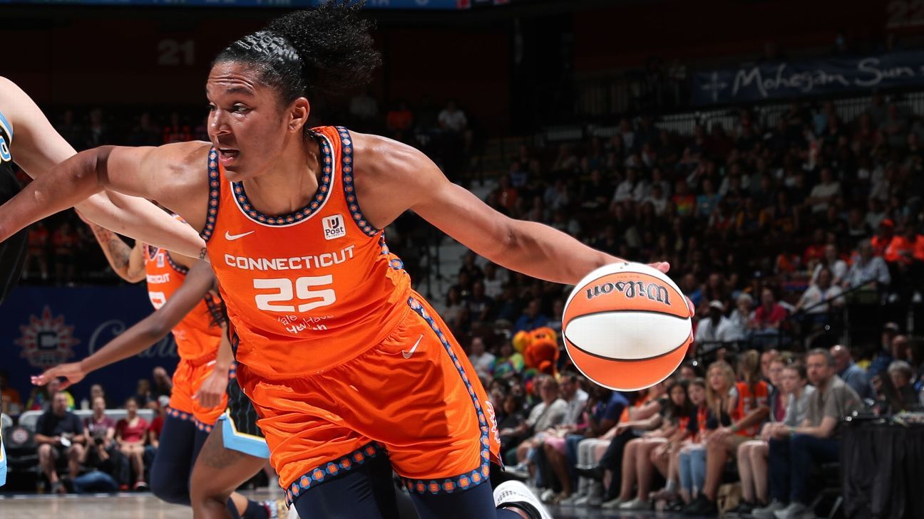 Sun's Alyssa Thomas sets WNBA record with 4th regular-season triple-double  - ESPN