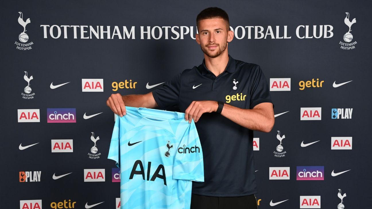 Tottenham sign goalkeeper Guglielmo Vicario from Empoli - ESPN