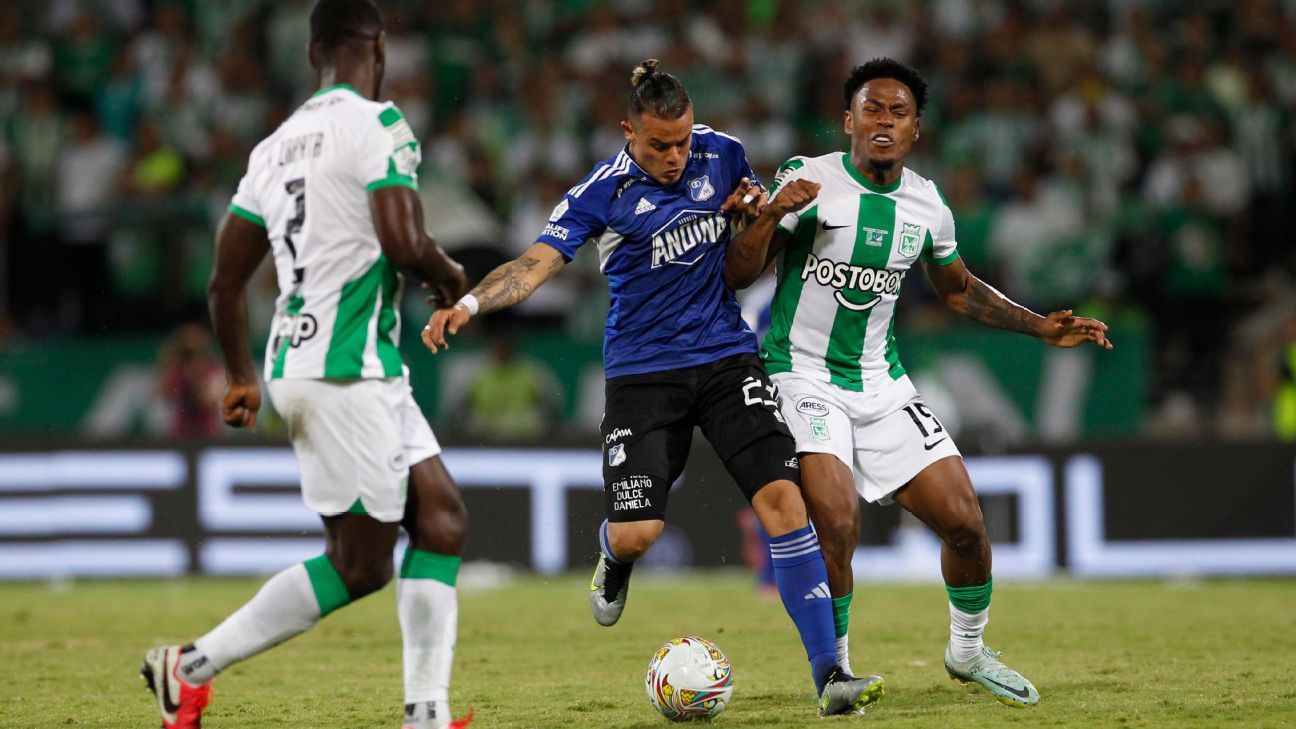 Los equipos colombianos que más jugaron en el primer semestre ESPN