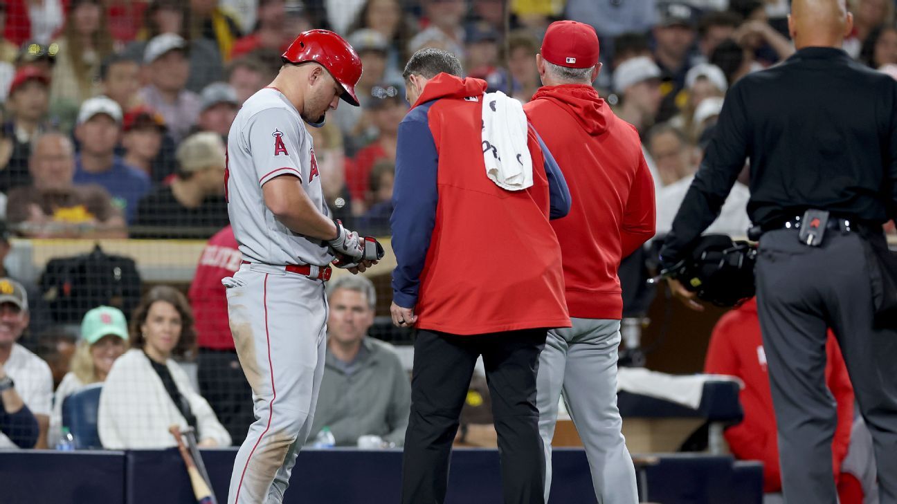 Mike Trout Va A Lista De Lesionados Por Fractura En La Mano Izquierda