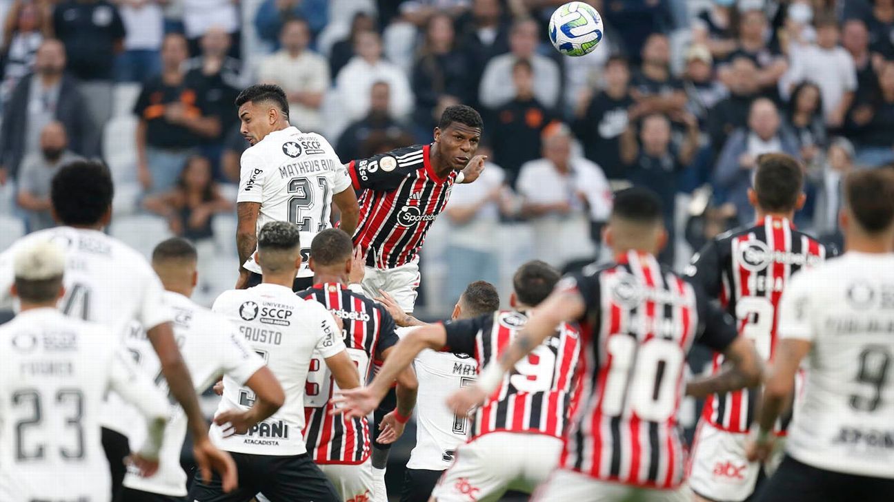 Escalação do Corinthians: veja provável time titular contra o São Paulo na  Copa do Brasil hoje