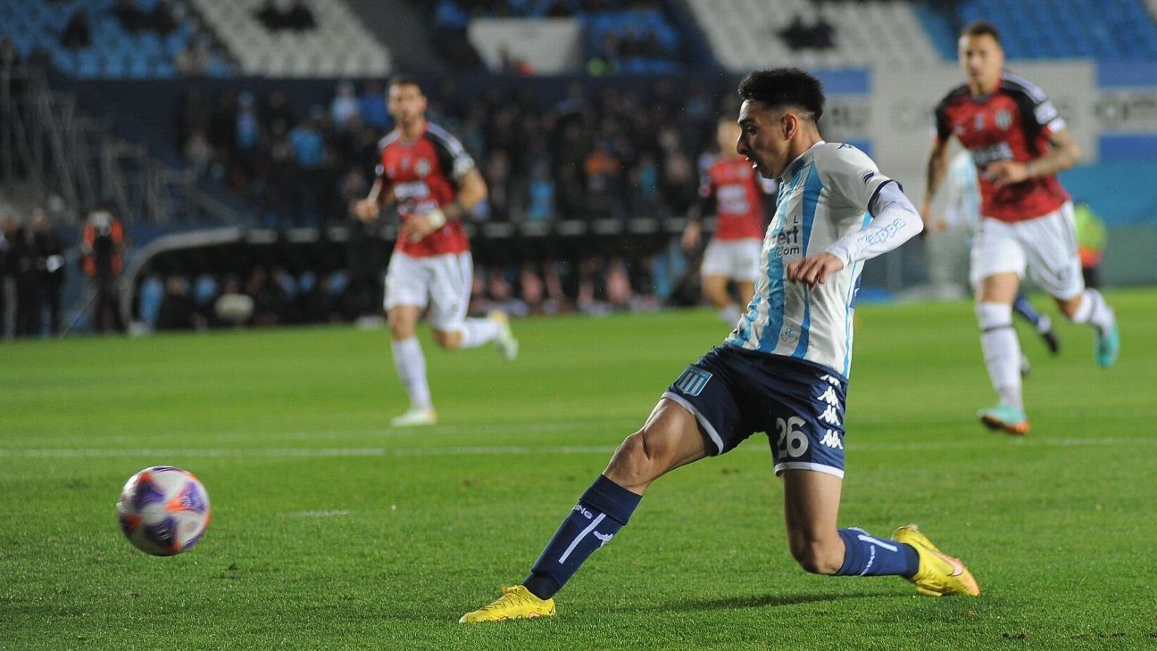 Agustín Ojeda tuvo su bautismo de gol en Primera División ESPN