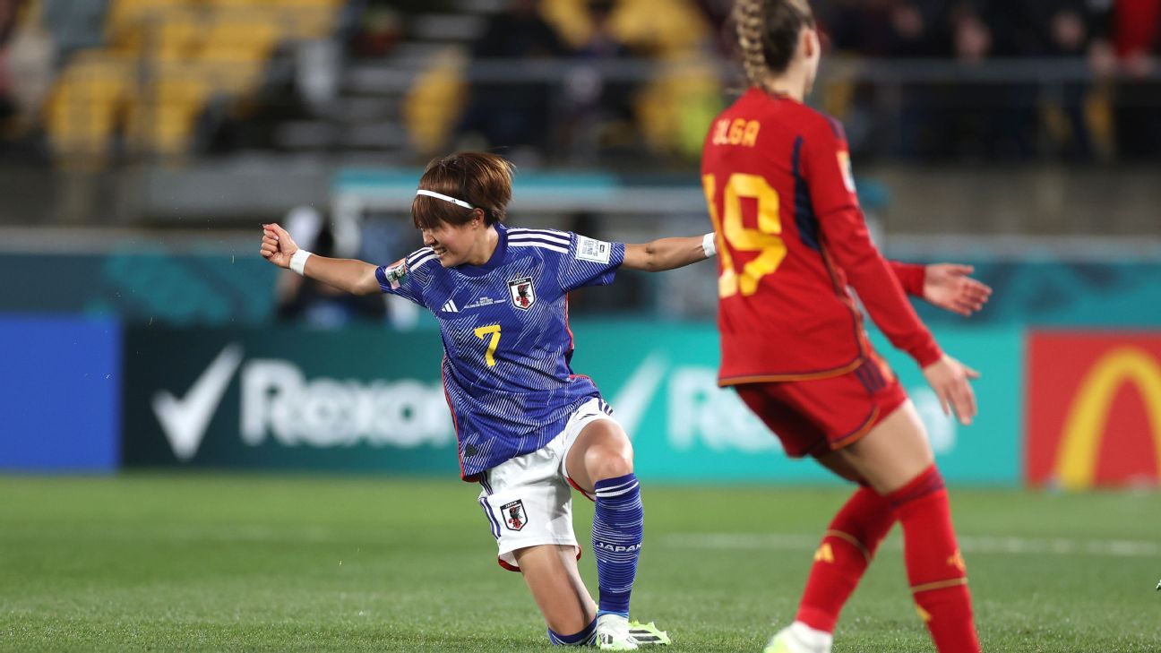 SOCCER/ Goals, defense, quality emerge as Spain and Japan dominate