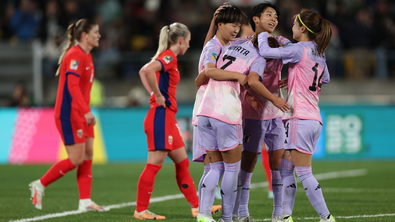 日本がノルウェーを破り100％を維持、女子ワールドカップ準々決勝進出