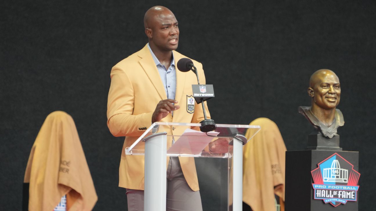 DeMarcus Ware's emotional speech highlights NFL HOF induction ESPN