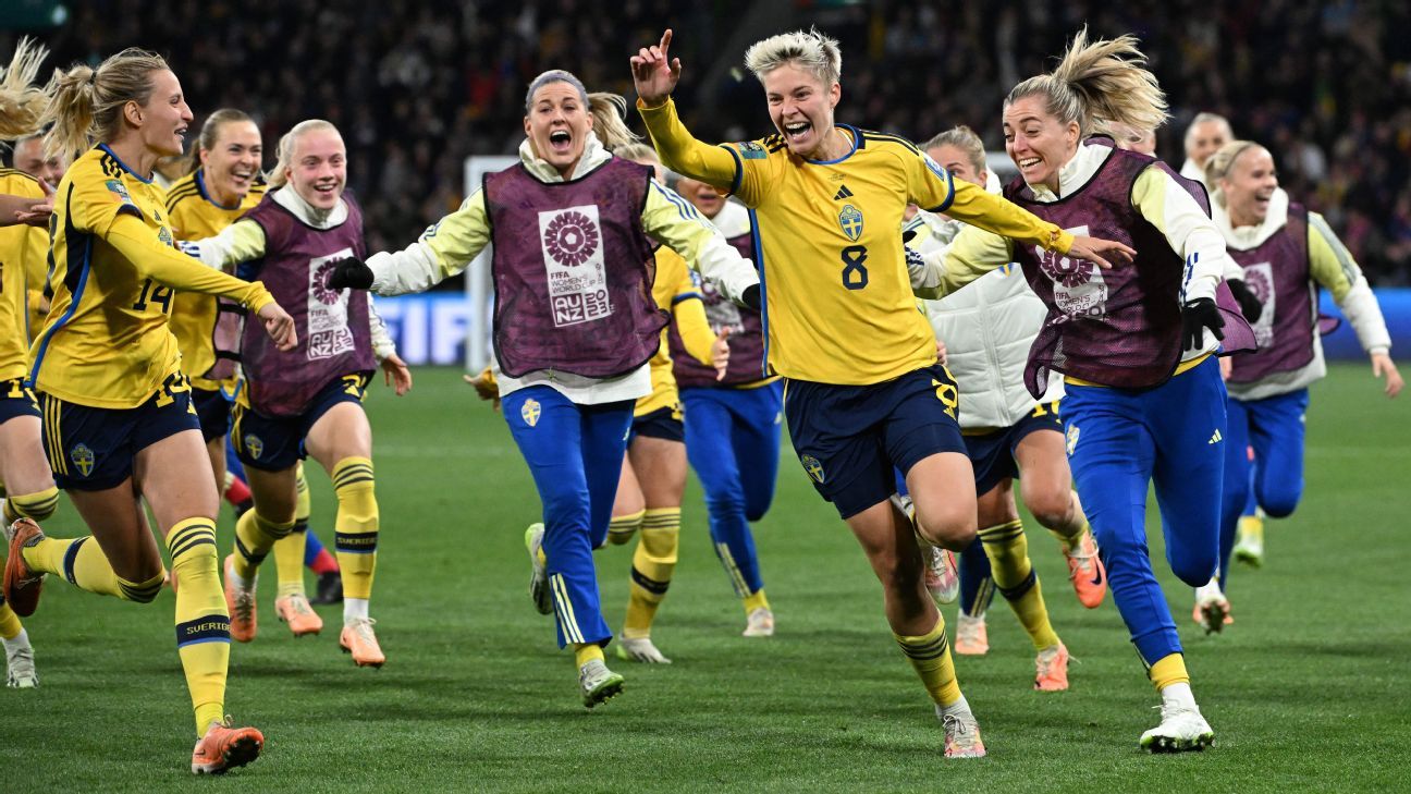 Sweden send holders US spinning out of WC after penalty drama - Khmer Times
