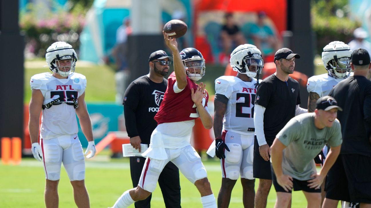 Atlanta Falcons and Miami Dolphins holding joint practice today