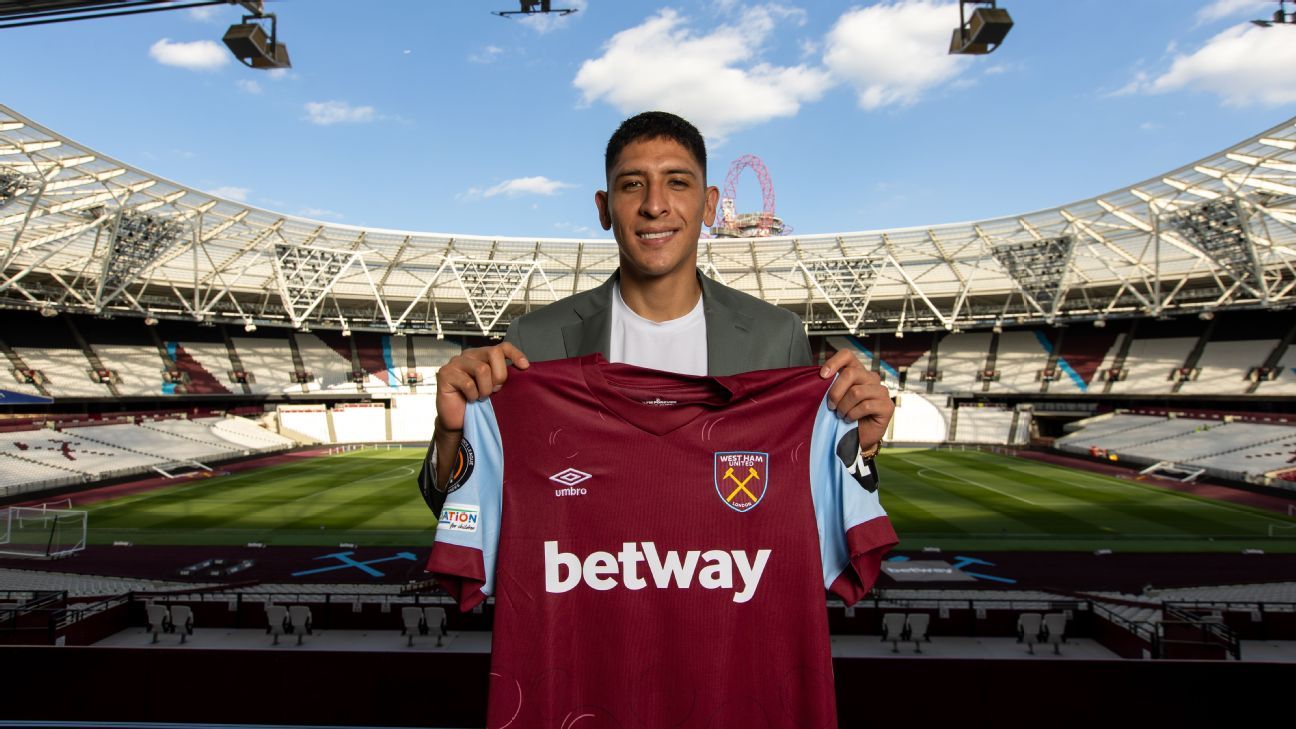 West Ham sign Mexico midfielder Edson Alvarez from Ajax - ESPN