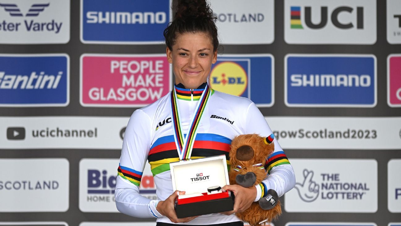 U.S. cyclist Chloe Dygert reclaims women's time trial world title ESPN