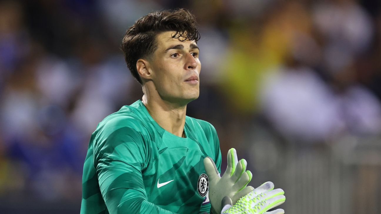 Gloves are off! Chelsea FC keepers Edouard Mendy and Kepa