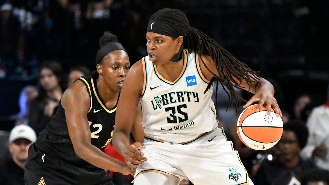 WNBA Power Rankings Liberty pass Aces to take over No. 1 ESPN