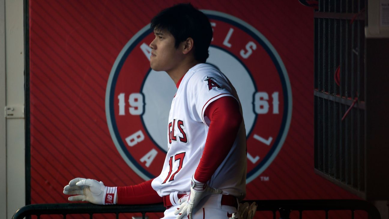 Angels announce that Shohei Ohtani has been placed on the injured