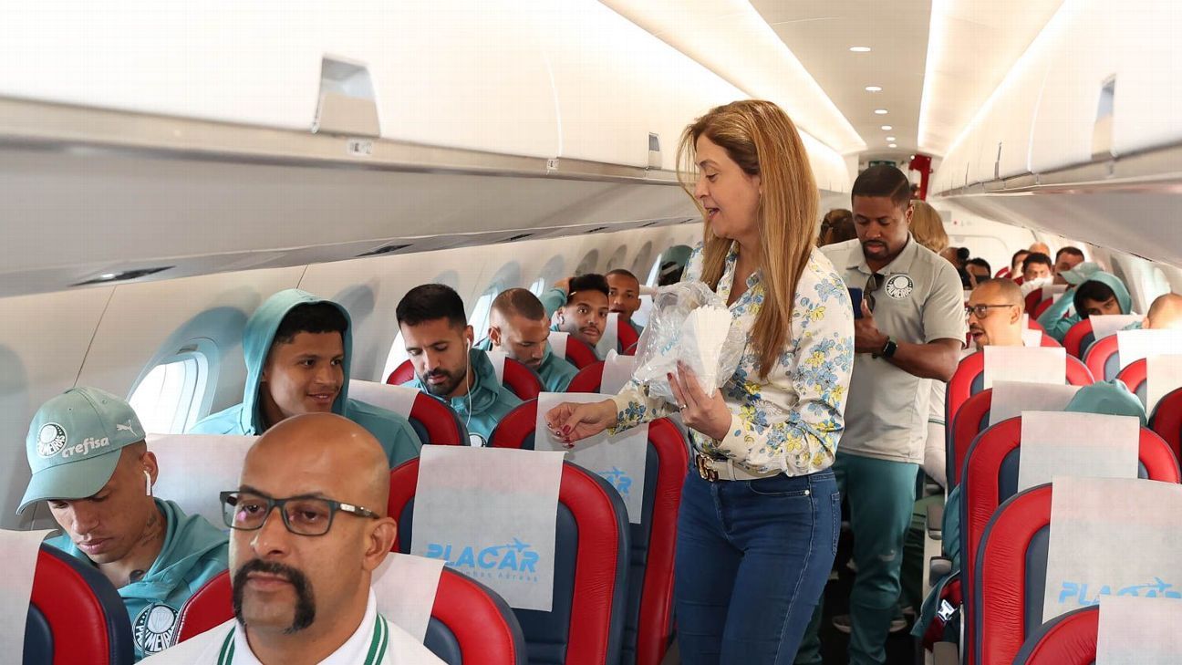 Palmeiras vai fretar outro avião e voltará ao Brasil na sexta-feira; veja programação