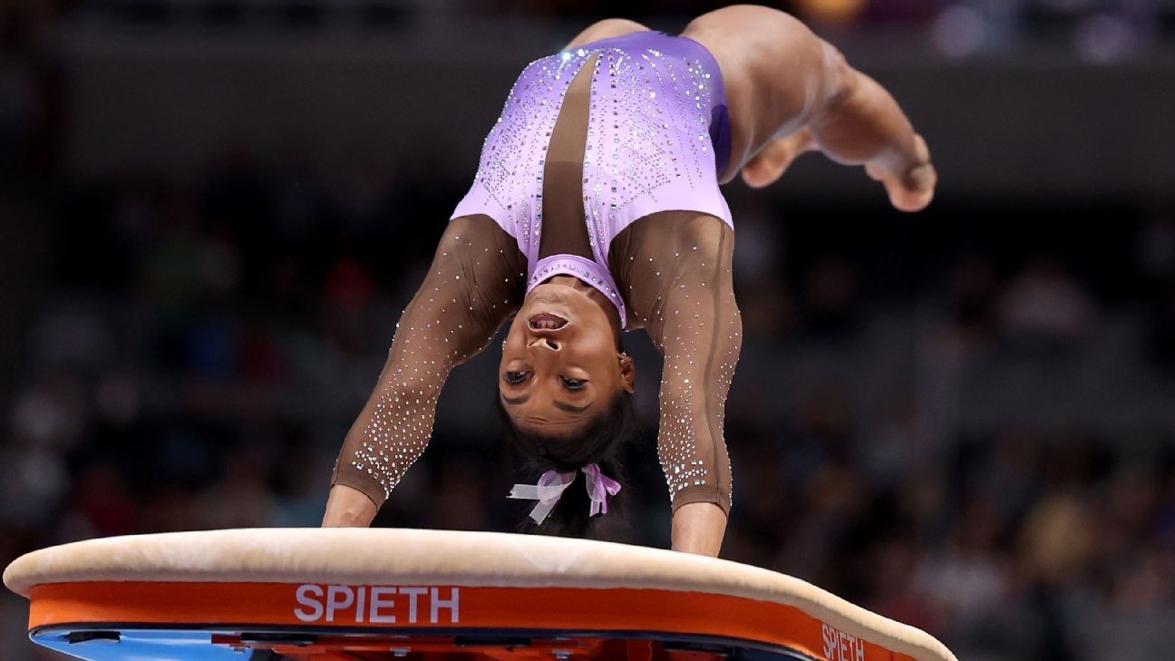 Simone Biles at US gymnastics championships: How to watch