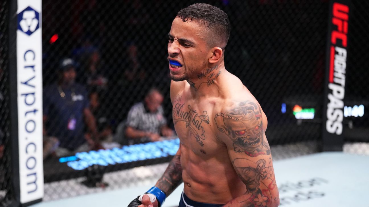 UFC: Brasileiro mira repetir estreias impactantes de Spider e Adesanya ...