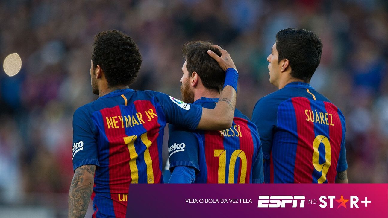 Messi nos EUA, Neymar na Arábia: Suárez opina sobre escolha de ex-parceiros de Barcelona e responde sobre próprio futuro