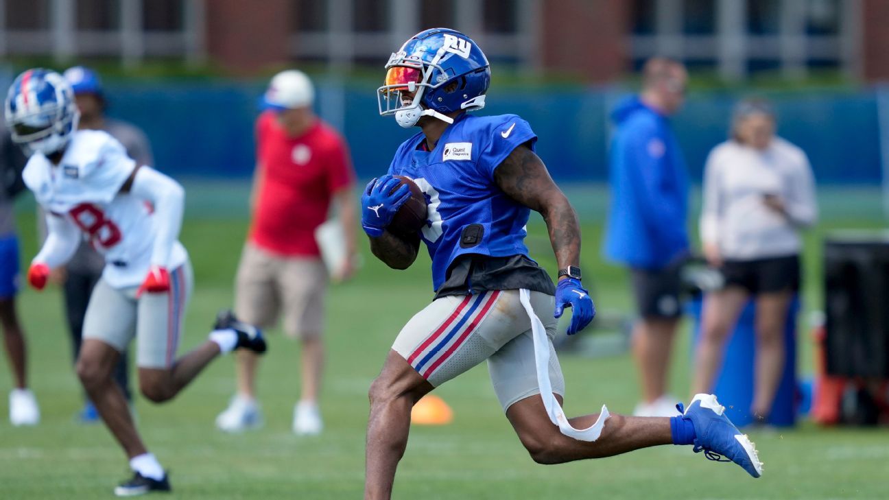 Sterling Shepard, Jamison Crowder set to practice for Giants - NBC Sports