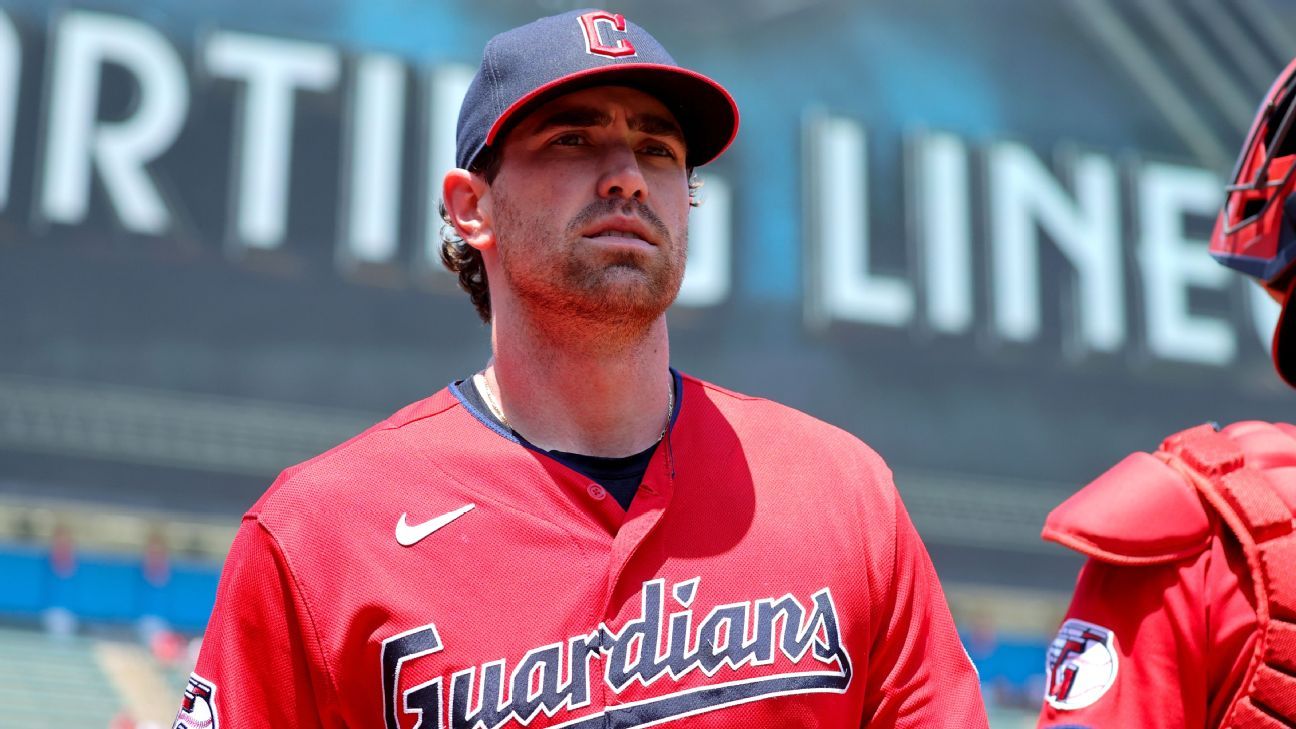 Shane Bieber will start opening day for Cleveland Guardians in