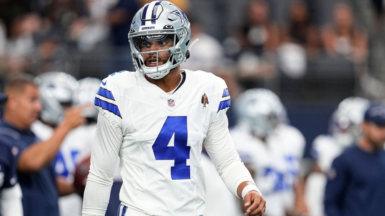 Jones expects Prescott to be with Cowboys for 'a long time