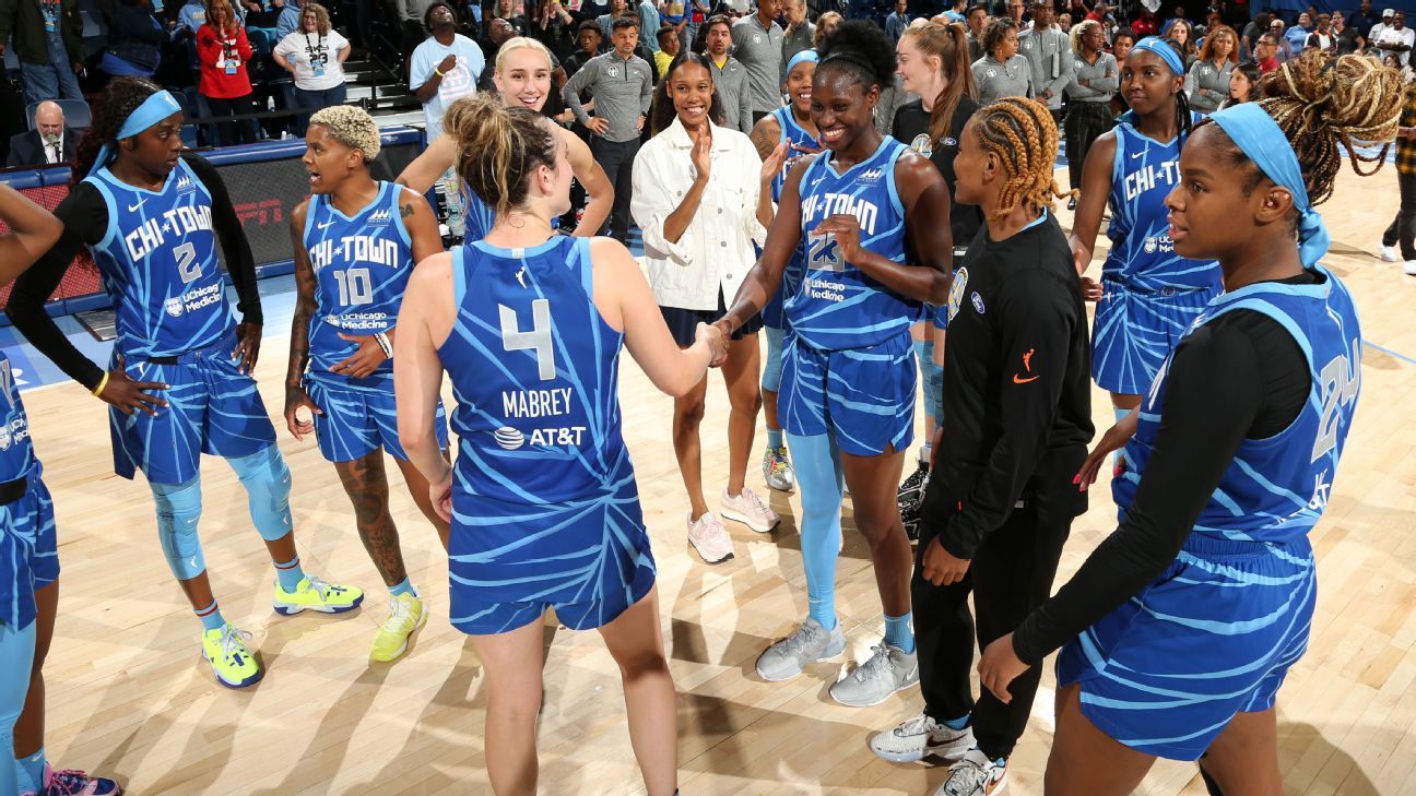 Sky clinch final WNBA playoff spot after summer of upheaval ESPN