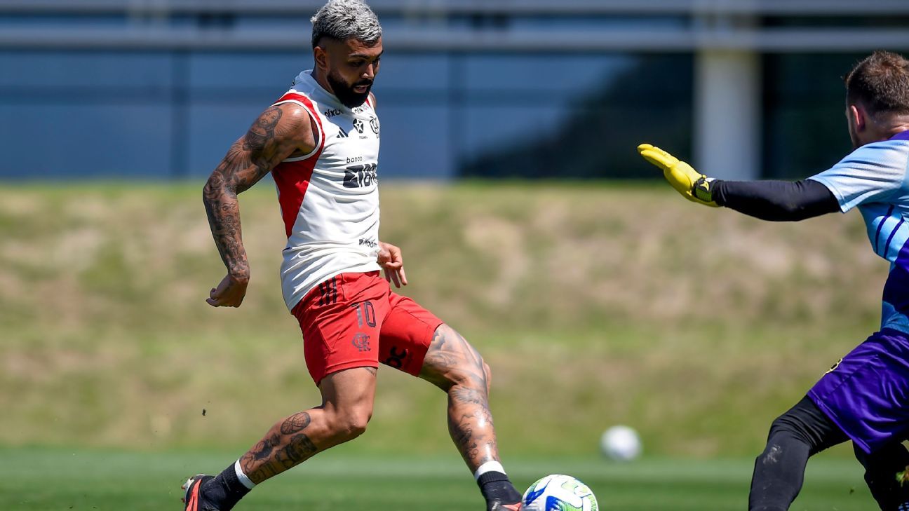 Flamengo faz 6 a 0 em jogo-treino, e Gabigol e Bruno Henrique destroem; saiba como foi