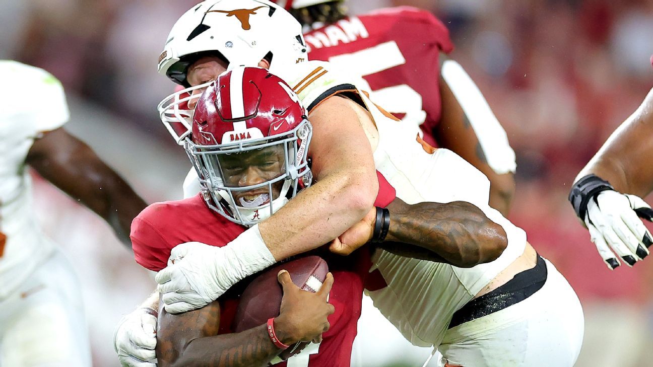 Texas football predicted to struggle against Alabama by ESPN FPI